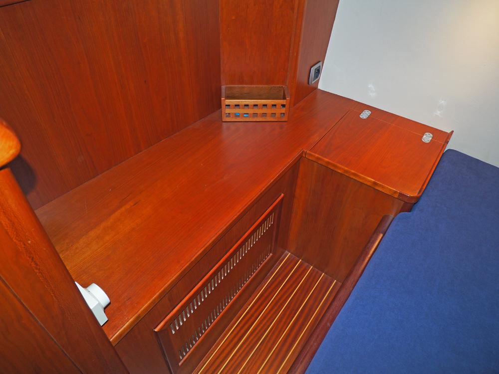 Achterkajuit, Accommodatie